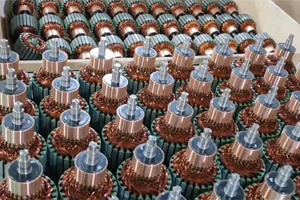 直流電機轉(zhuǎn)子組件視頻